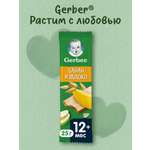 Батончик фруктово-злаковый Gerber банан и яблоко 25г с 12 месяцев