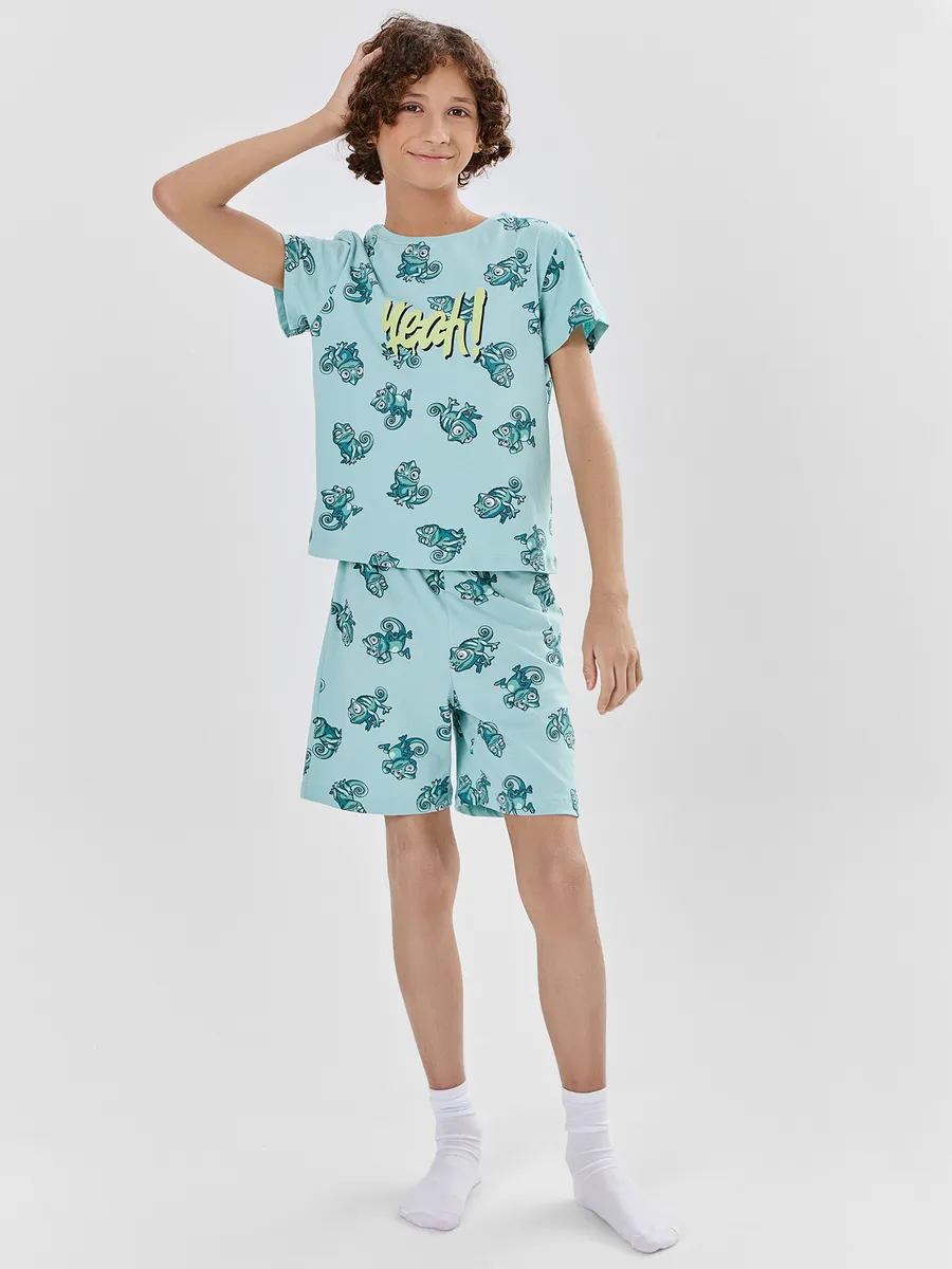 Пижама Mark Formelle (Марк Формэль) 563322/хамелеоны на морских бликах - фото 1
