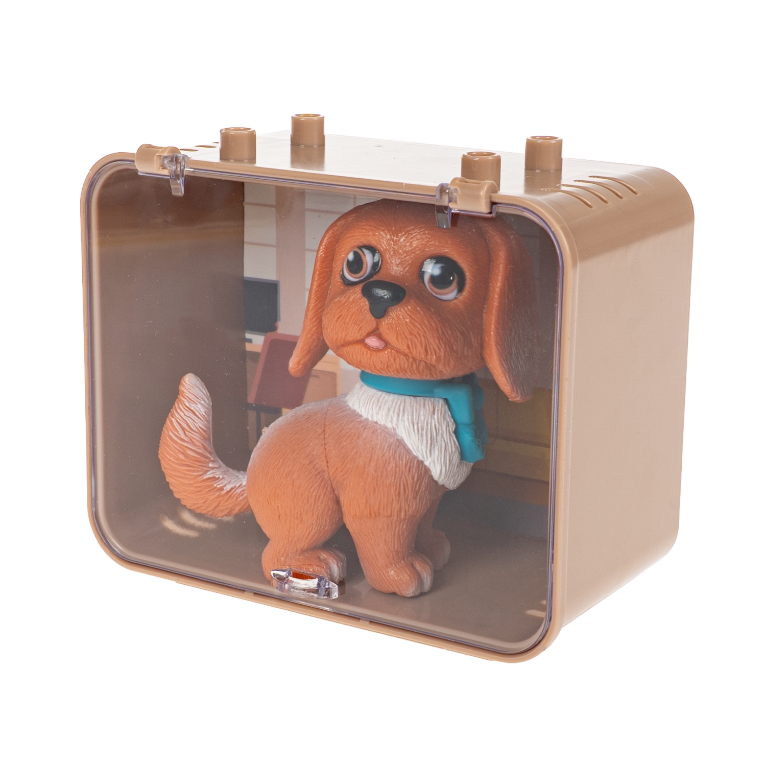 Игровой набор Bondibon Лапа дружбы Щенок голубой бант - фото 5