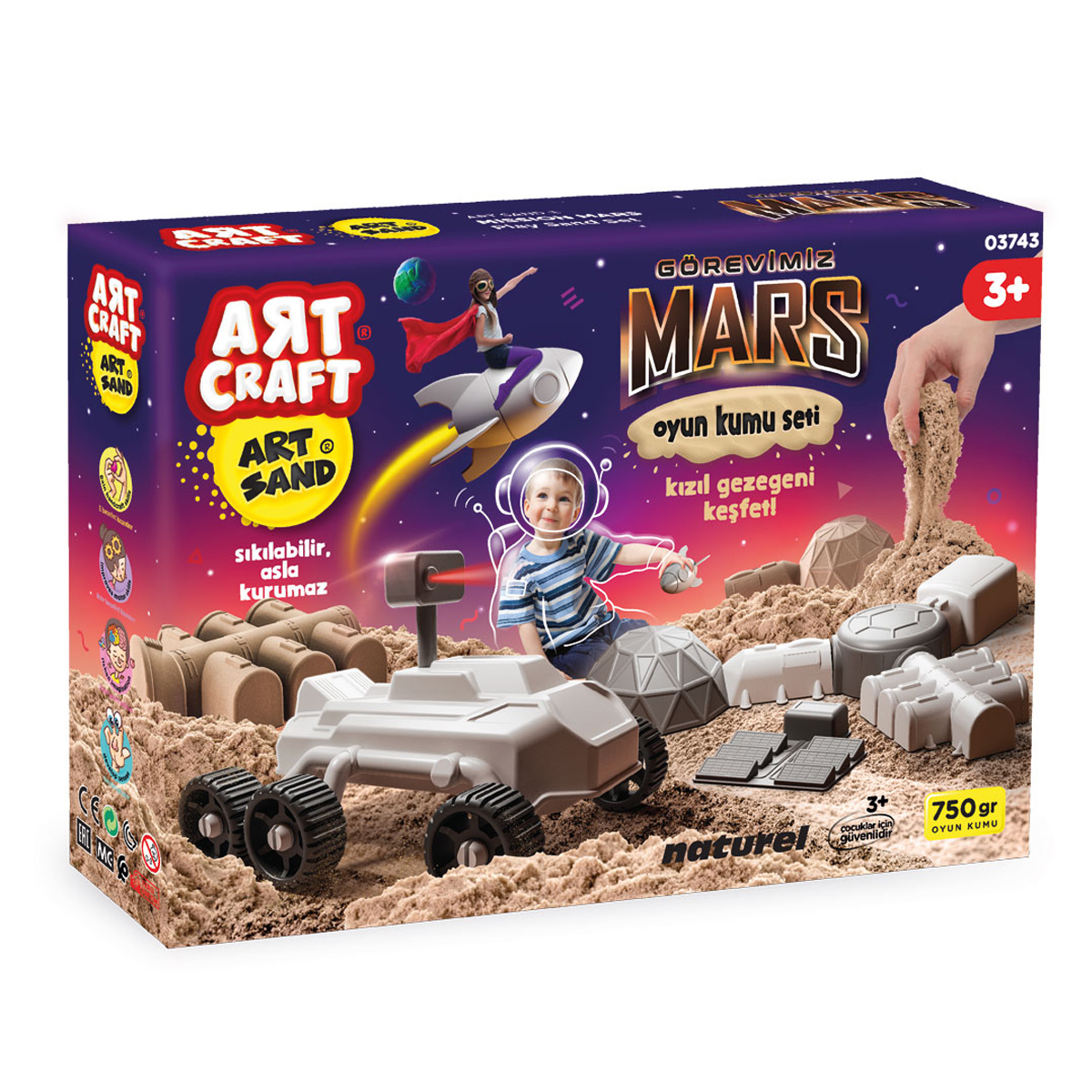 Кинетический песок ART SAND - фото 3