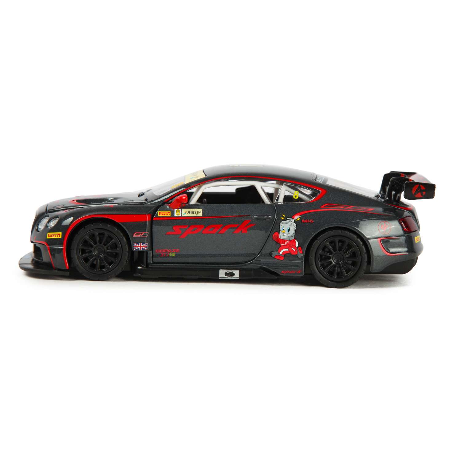 Автомобиль Mobicaro Bentley Bentley Continental 1:32 черный 68353C - фото 2