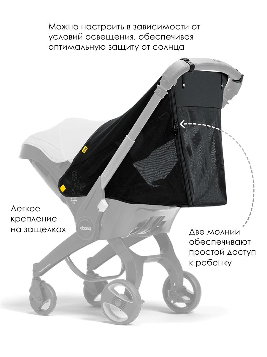 Сетка от насекомых SimpleParenting с защитой от солнца SP144-99-001-000 - фото 2