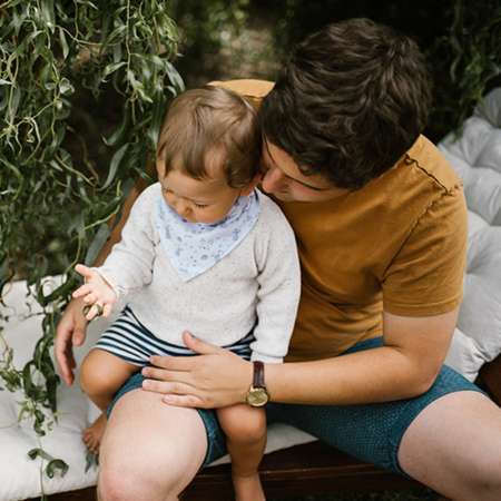 Нагрудник Babyono текстиль 2 шт. в ассортименте