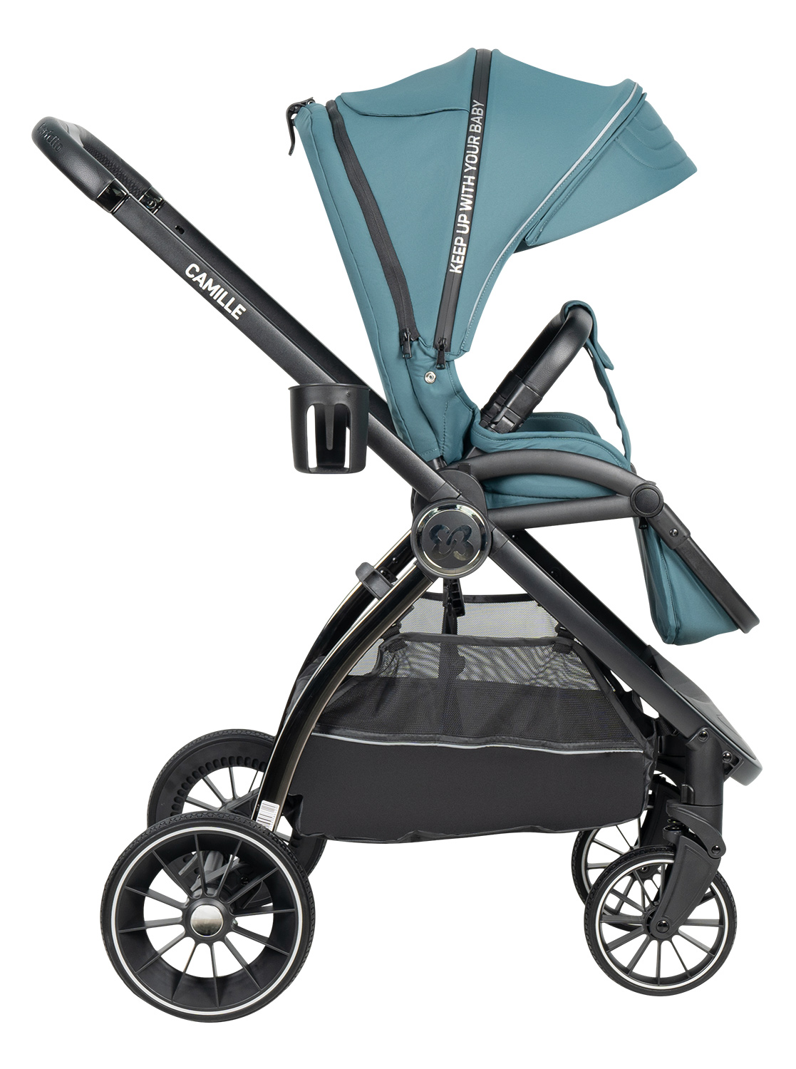 Коляска 3в1 Farfello Camille зеленый - фото 16