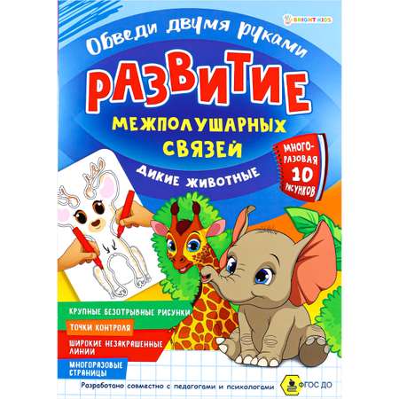 Набор для рисования Bright Kids Развитие полушарий