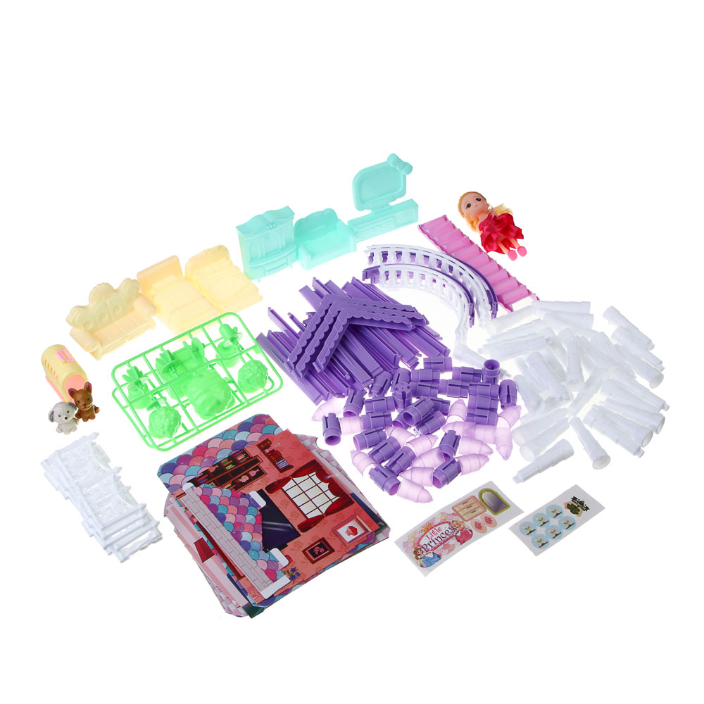 Домик для кукол Игроленд с мебелью 278-136 - фото 10