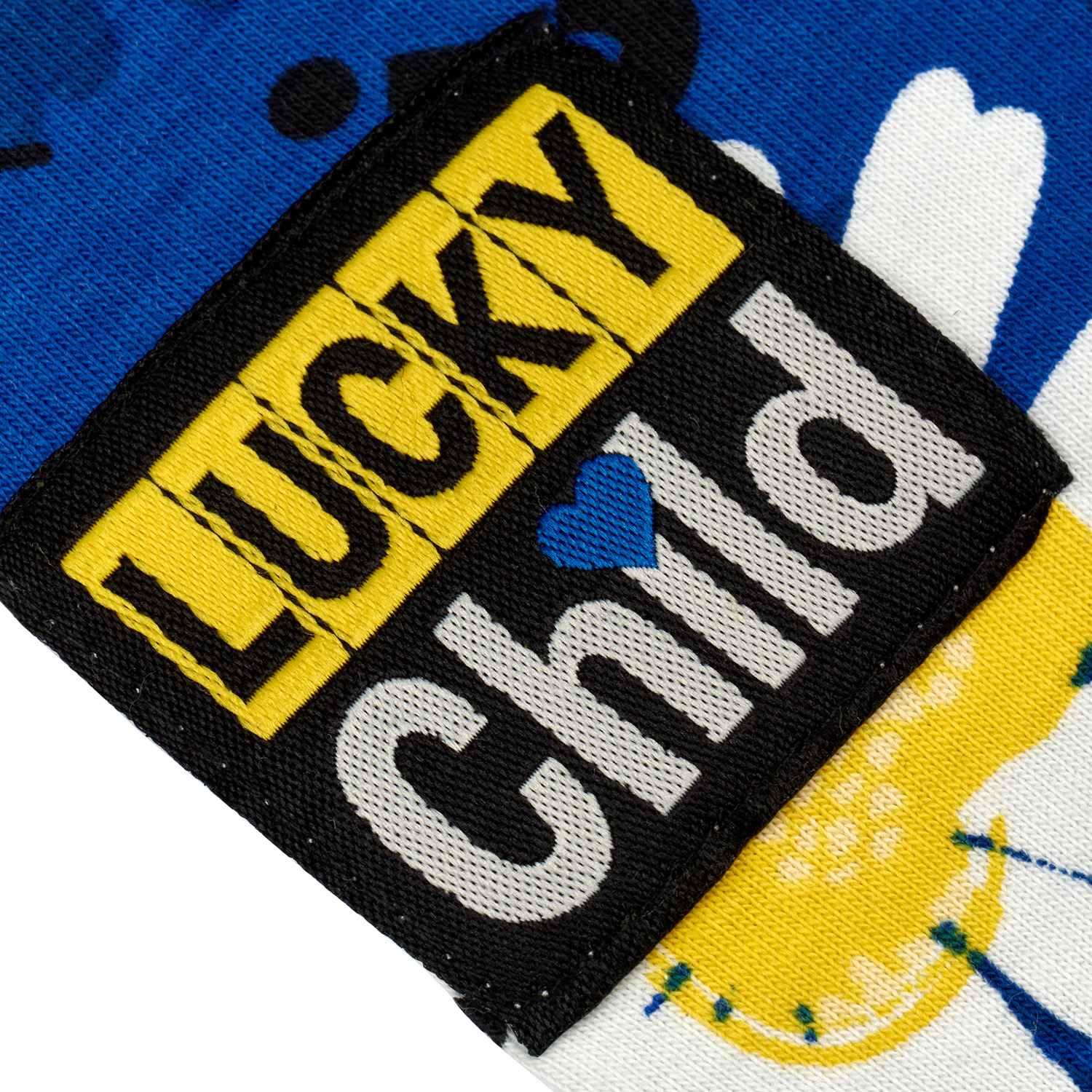 Леггинсы Lucky Child 99-112к/2-12/синий - фото 7