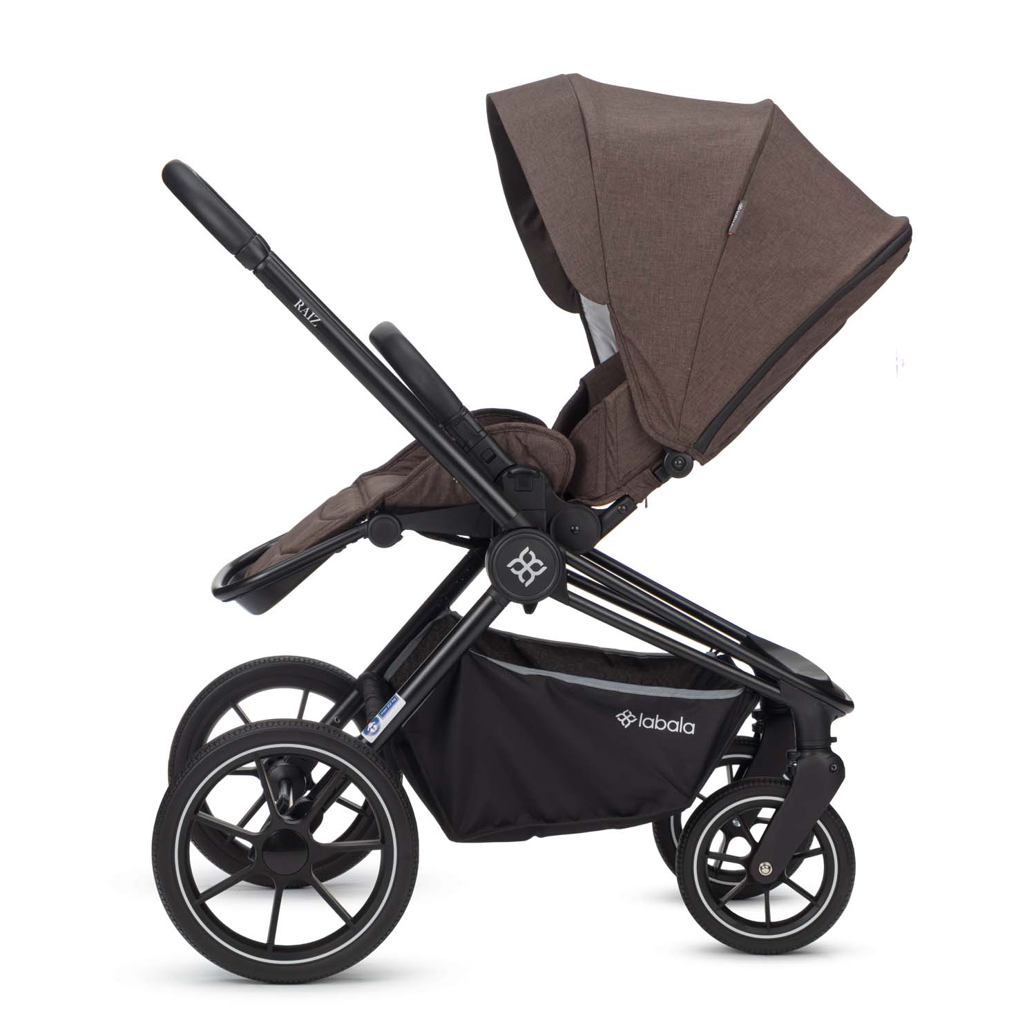 Коляска 2в1 Labala Raiz Choco brown - фото 21