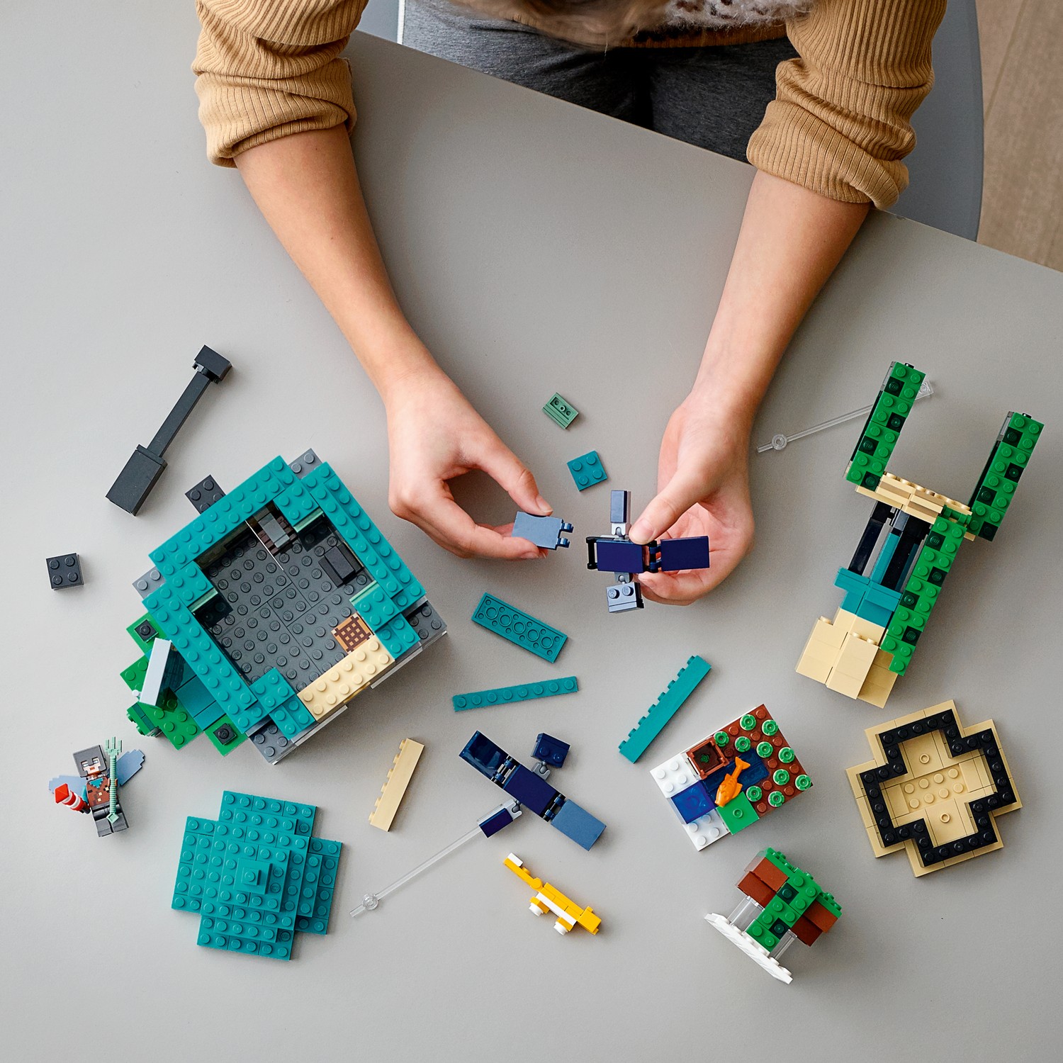 Конструктор LEGO Minecraft Небесная башня - фото 10
