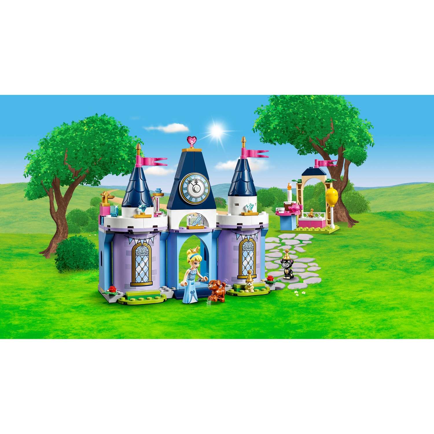Конструктор LEGO Disney Princess Праздник в замке Золушки блочный - фото 9