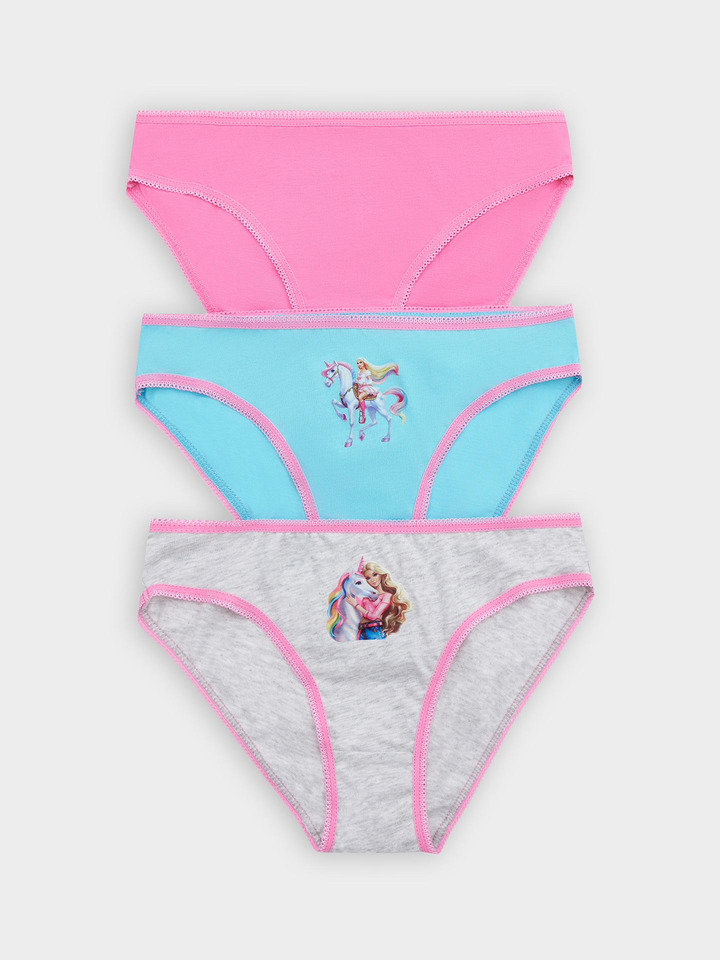 Трусы 3 шт Mark Formelle (Марк Формэль) 417703-3/серый меланж 4306-А +печать2 - фото 1