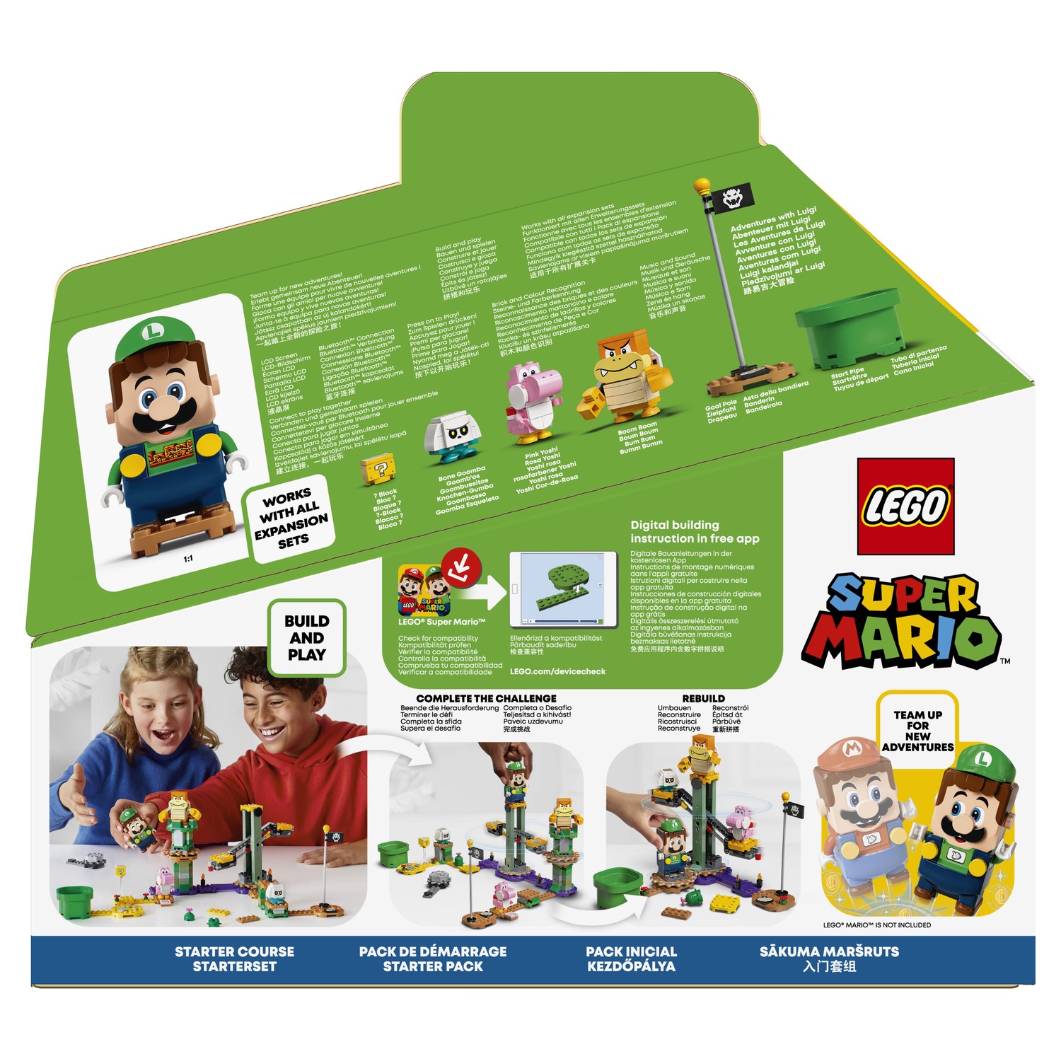 Конструктор LEGO Super Mario Приключения вместе с Луиджи - фото 3