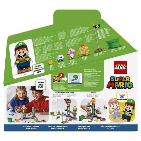 Конструктор LEGO Super Mario Приключения вместе с Луиджи блочный