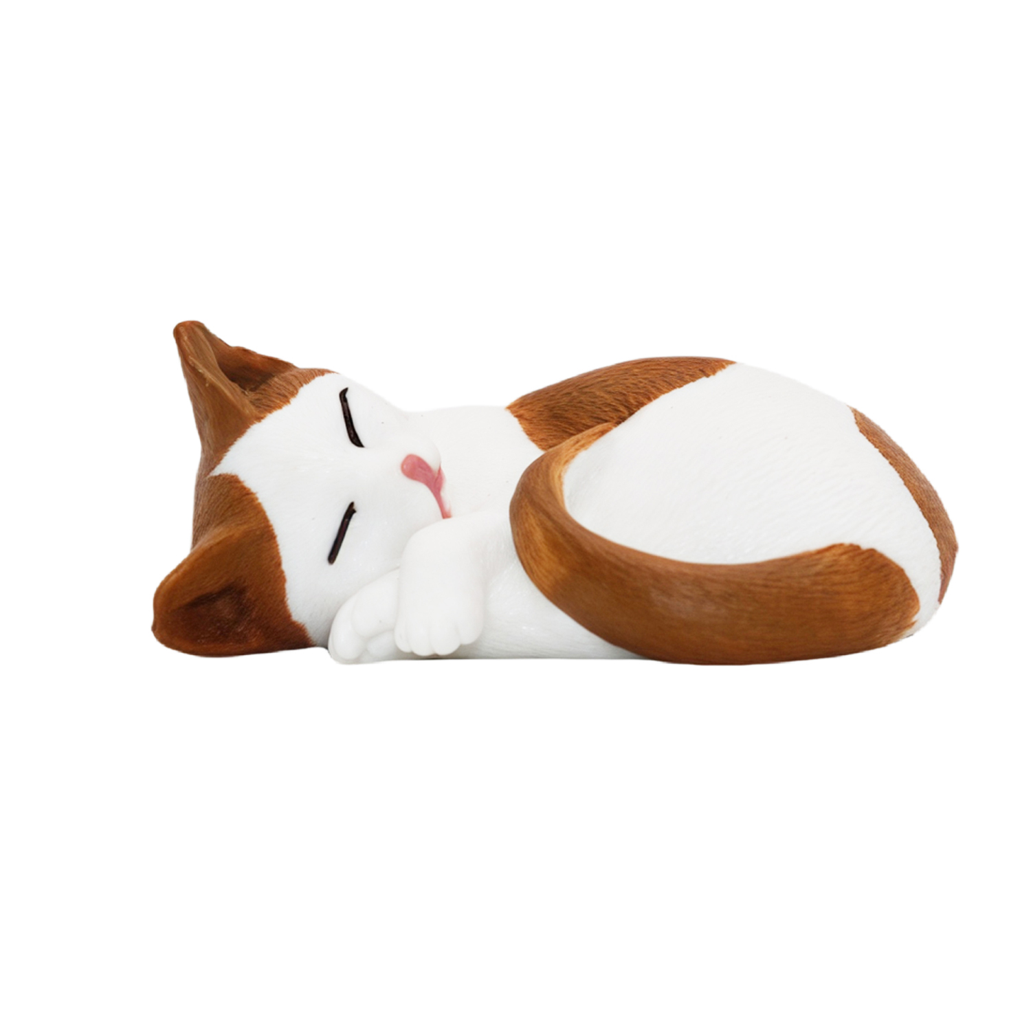 Фигурка Детское Время Кошка рыже-белая (спит) - фото 2