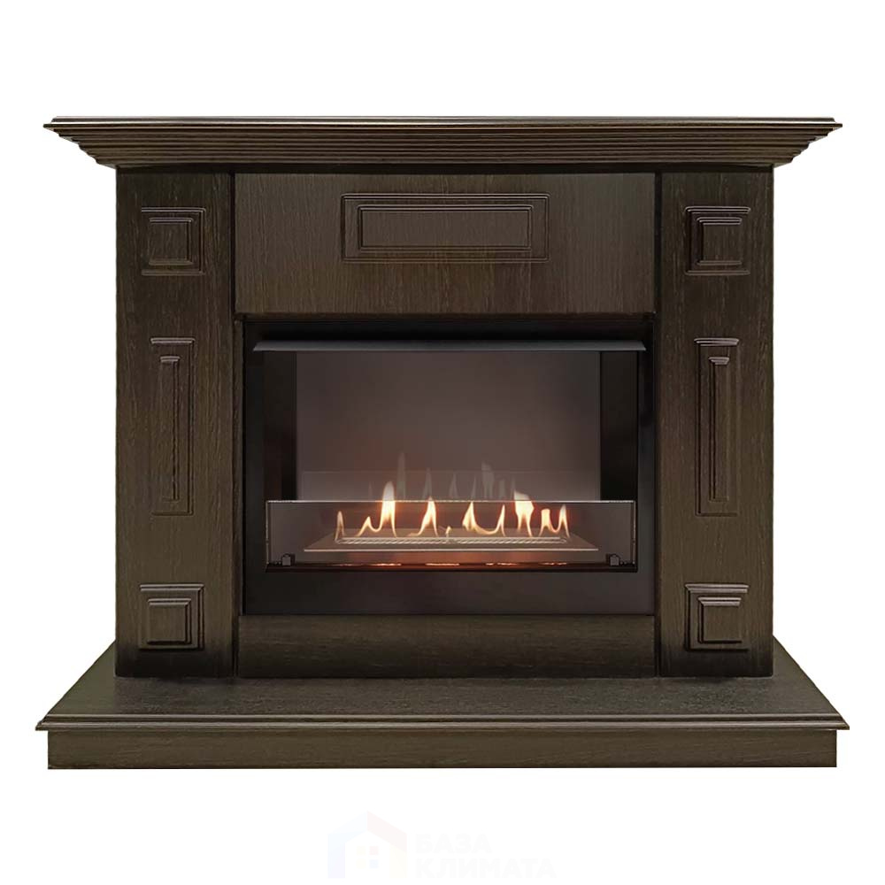 Каминокомплект Хорошие Камины Юпитер с очагом Firelight BFP/P-2520 венге - фото 1