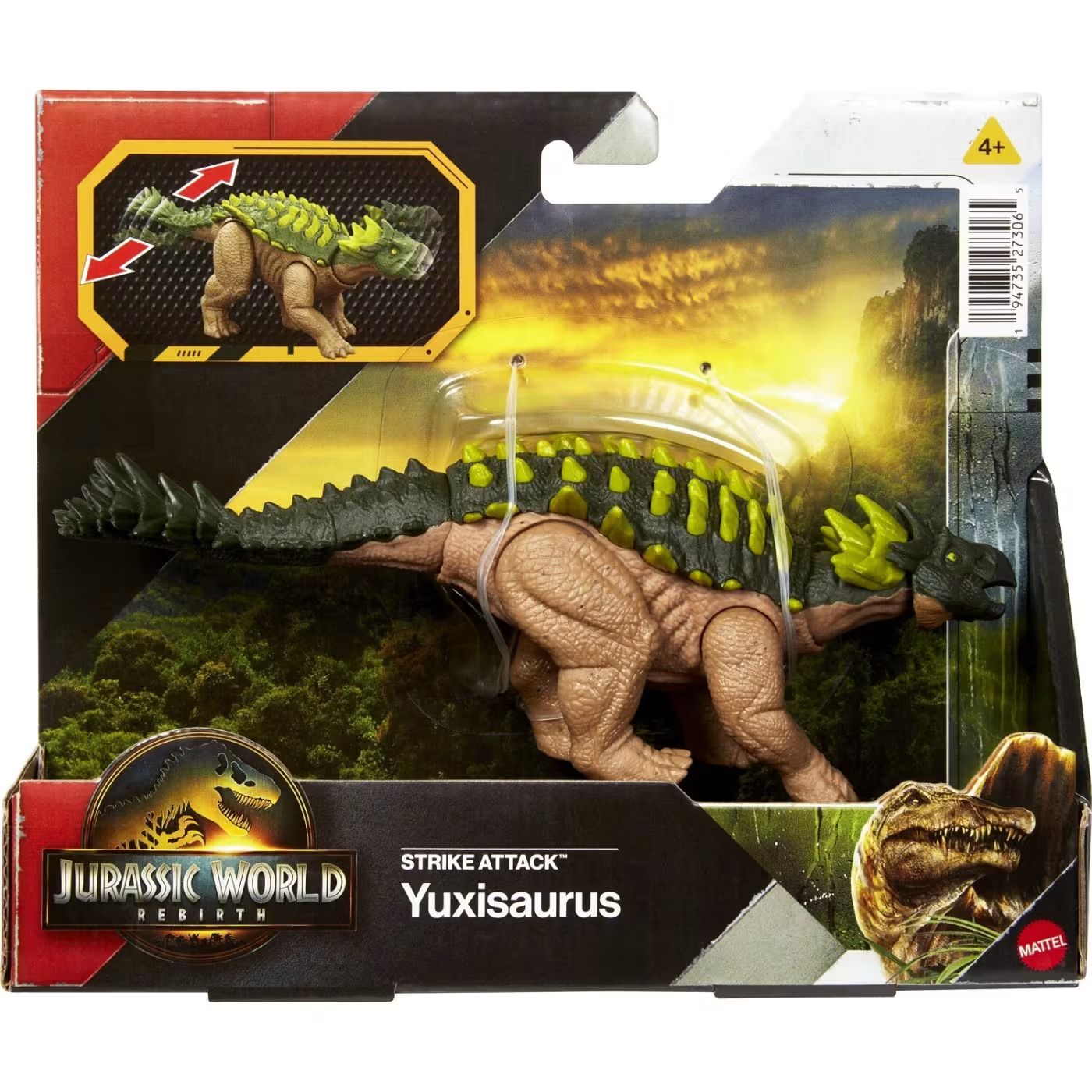 Фигурка Jurassic World Юксизавр - фото 6