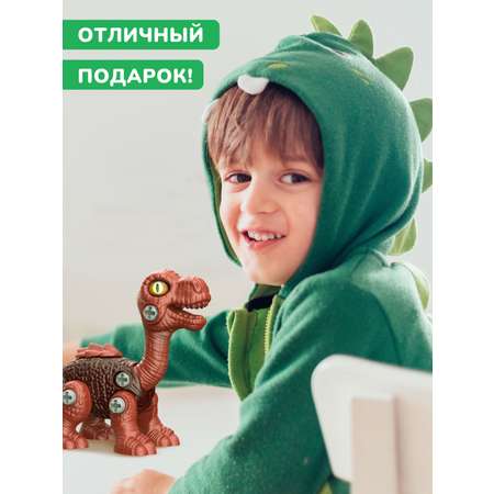 Конструктор ON TIME Диплодок 24 дет.
