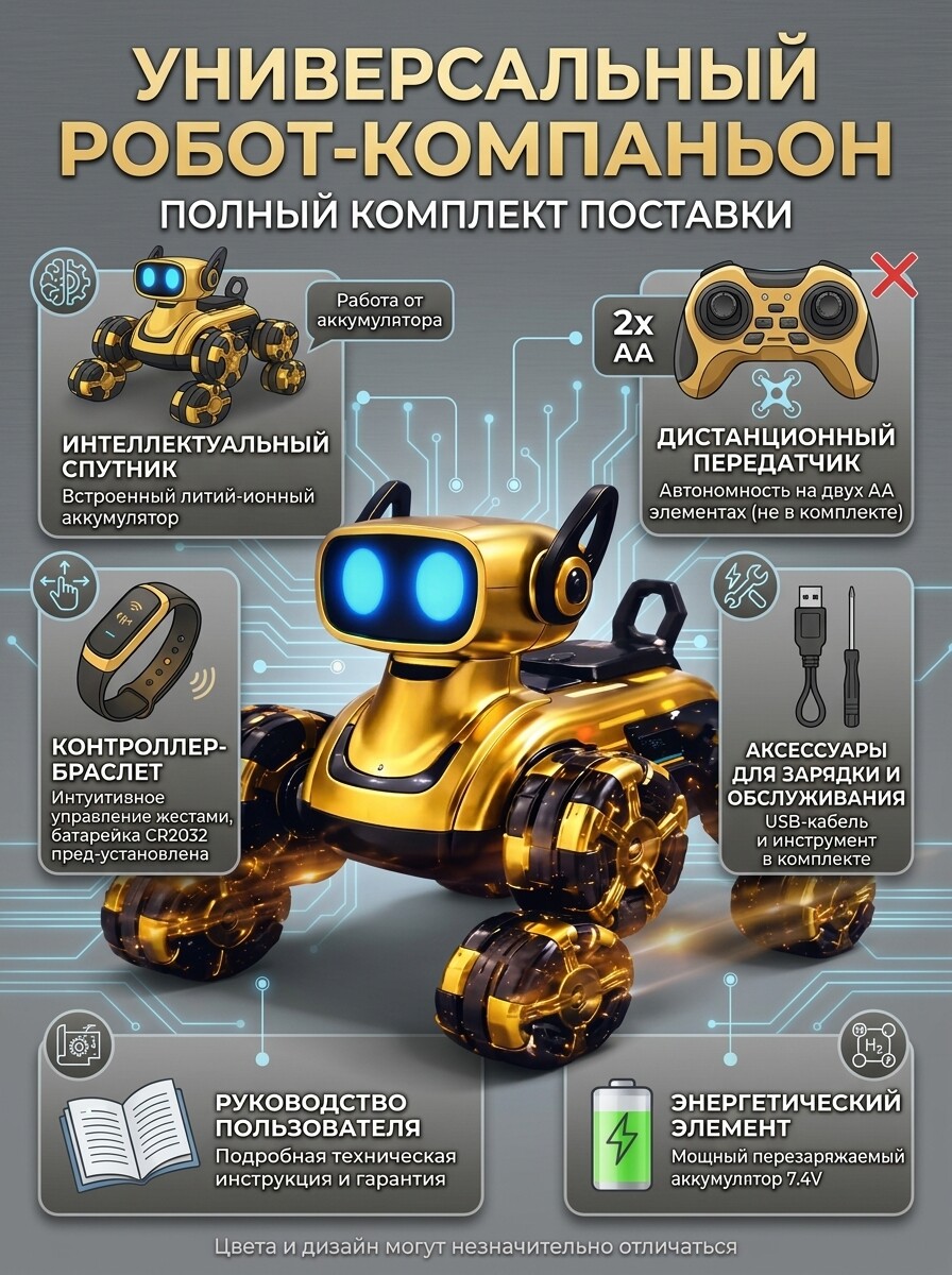Собака РУ BalaToys Робот Интерактивный - фото 6