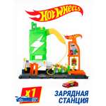 Заправка Hot Wheels HTN79 трек станция для зарядки