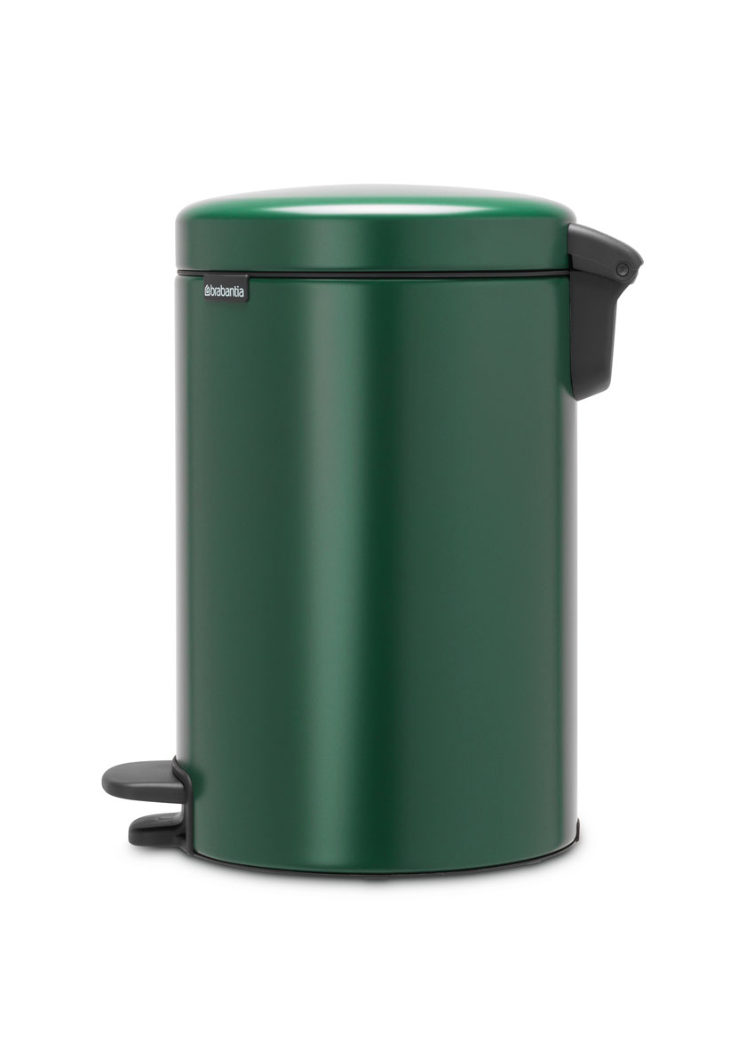 Бак мусорный Brabantia NewIcon с педалью зеленая сосна 12л 304040 - фото 2