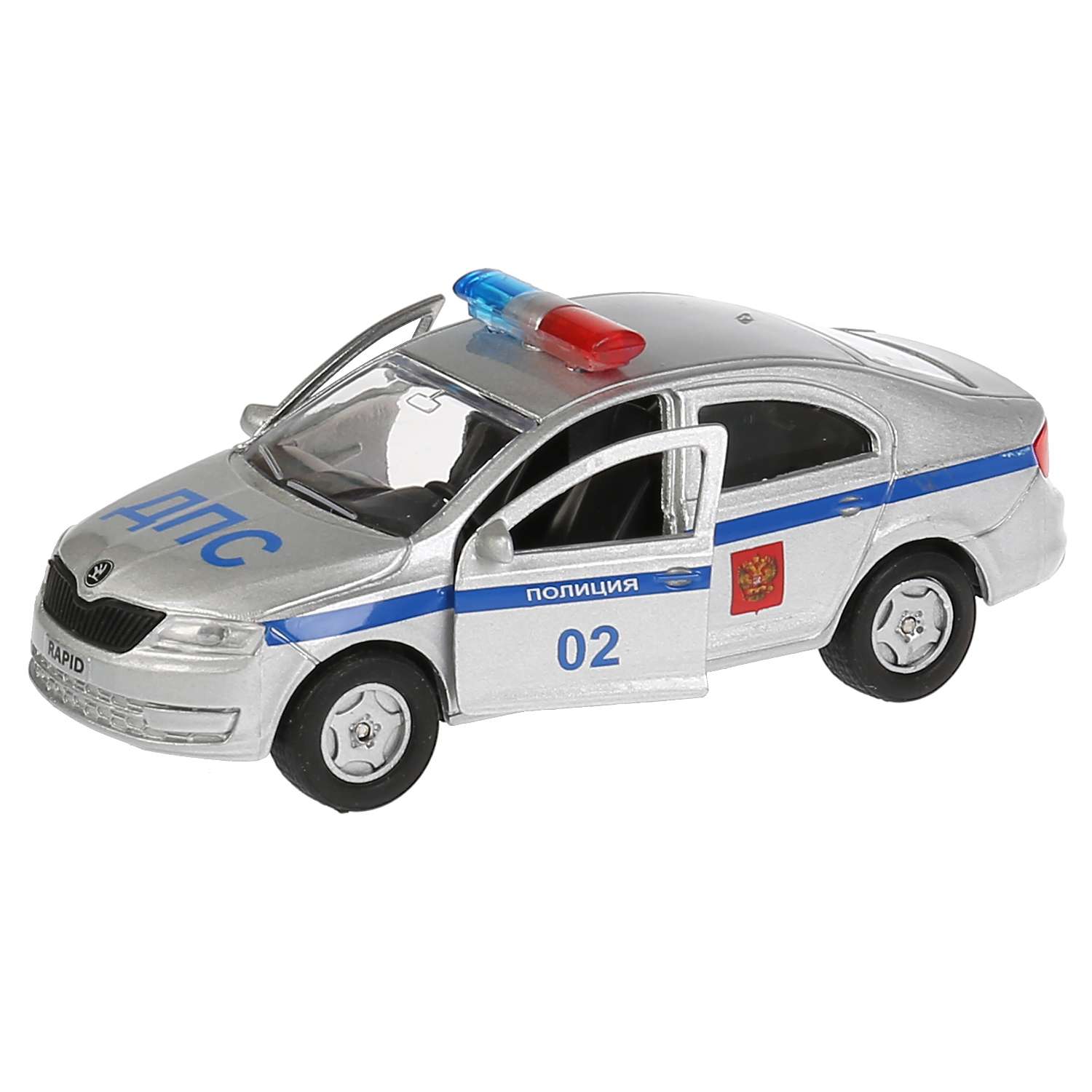 Полицейская машина Технопарк Rapid 273014.0 - фото 4