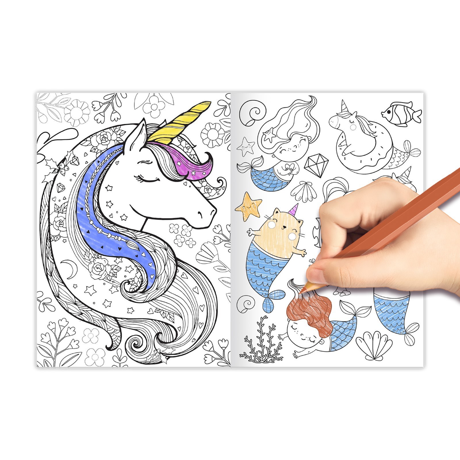 Набор раскрасок Буква-ленд Весёлые рисунки 8 шт по 12 стр - фото 4