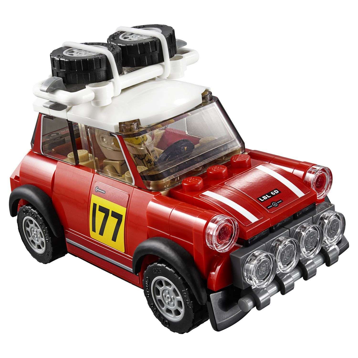 Конструктор LEGO Speed Champions Mini Cooper 1967 и 2018 блочный - фото 12