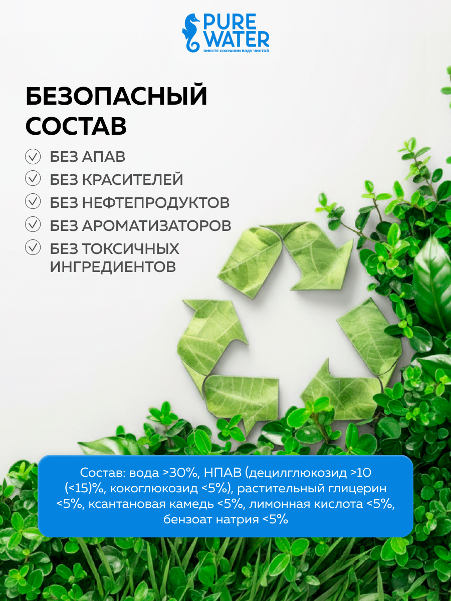 Моющее средство Pure Water детское 450 мл - фото 4