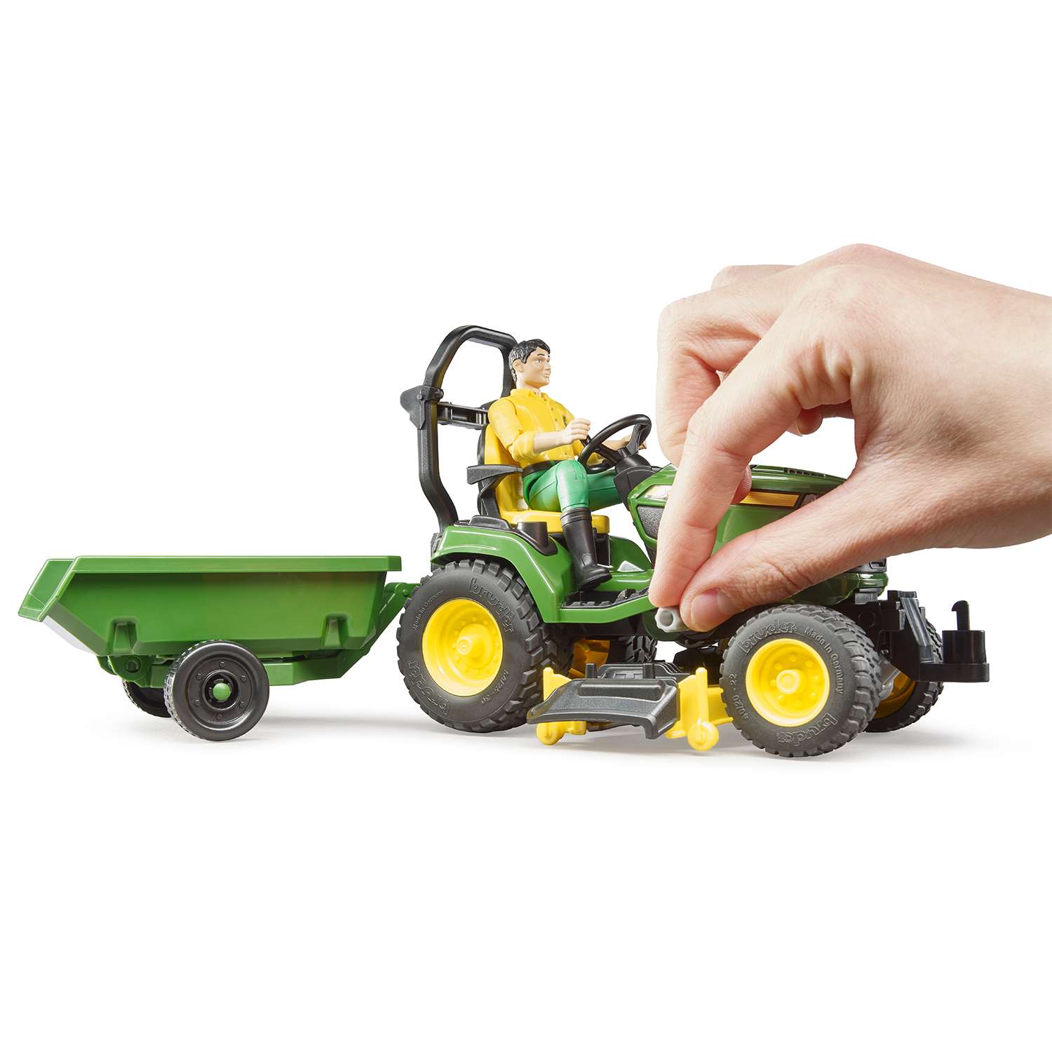 Трактор Bruder John Deere 62-104 - фото 5