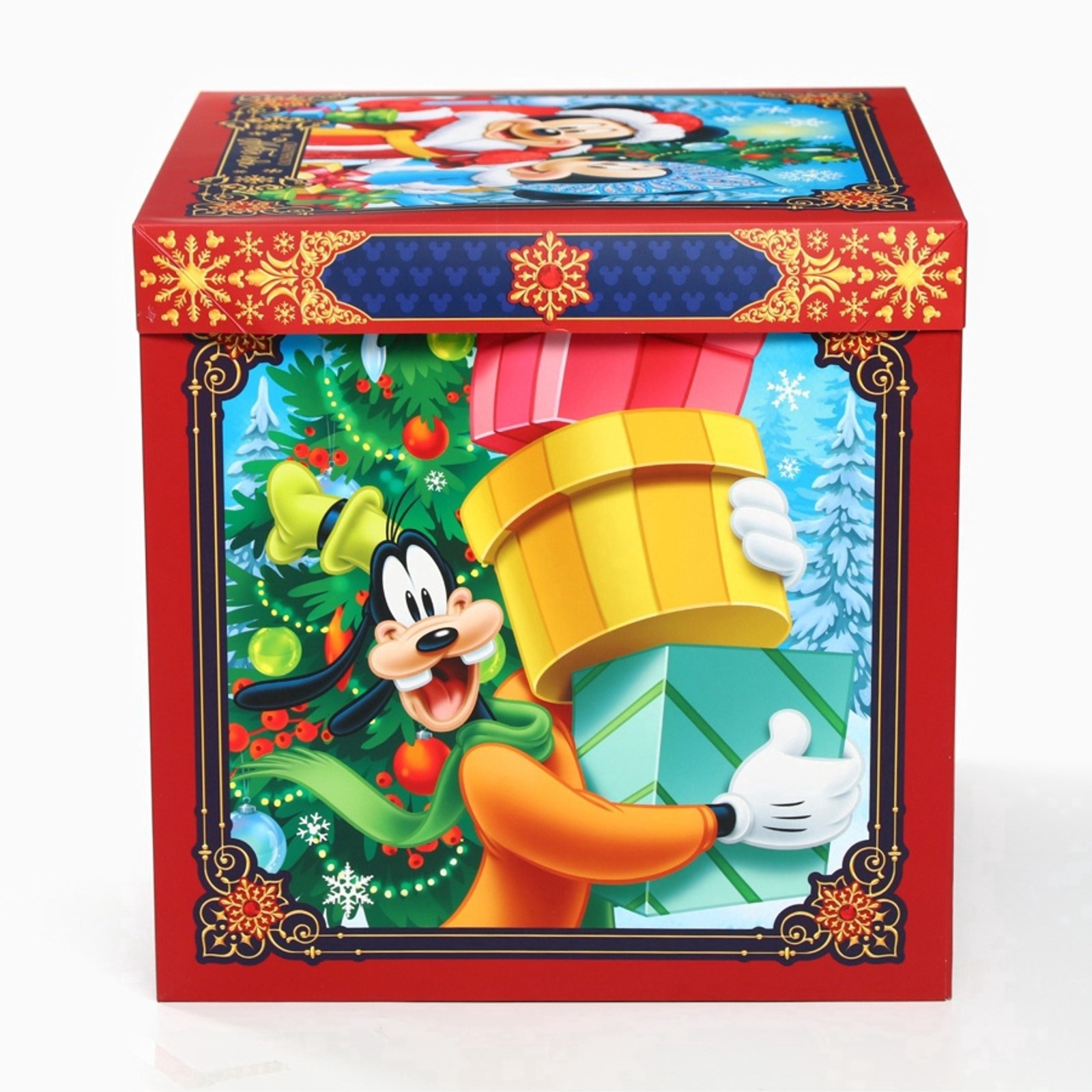 Коробка складная, новогодняя Дарите Счастье "Сказочного нового года", 30 х 30 х 30 см - фото 9