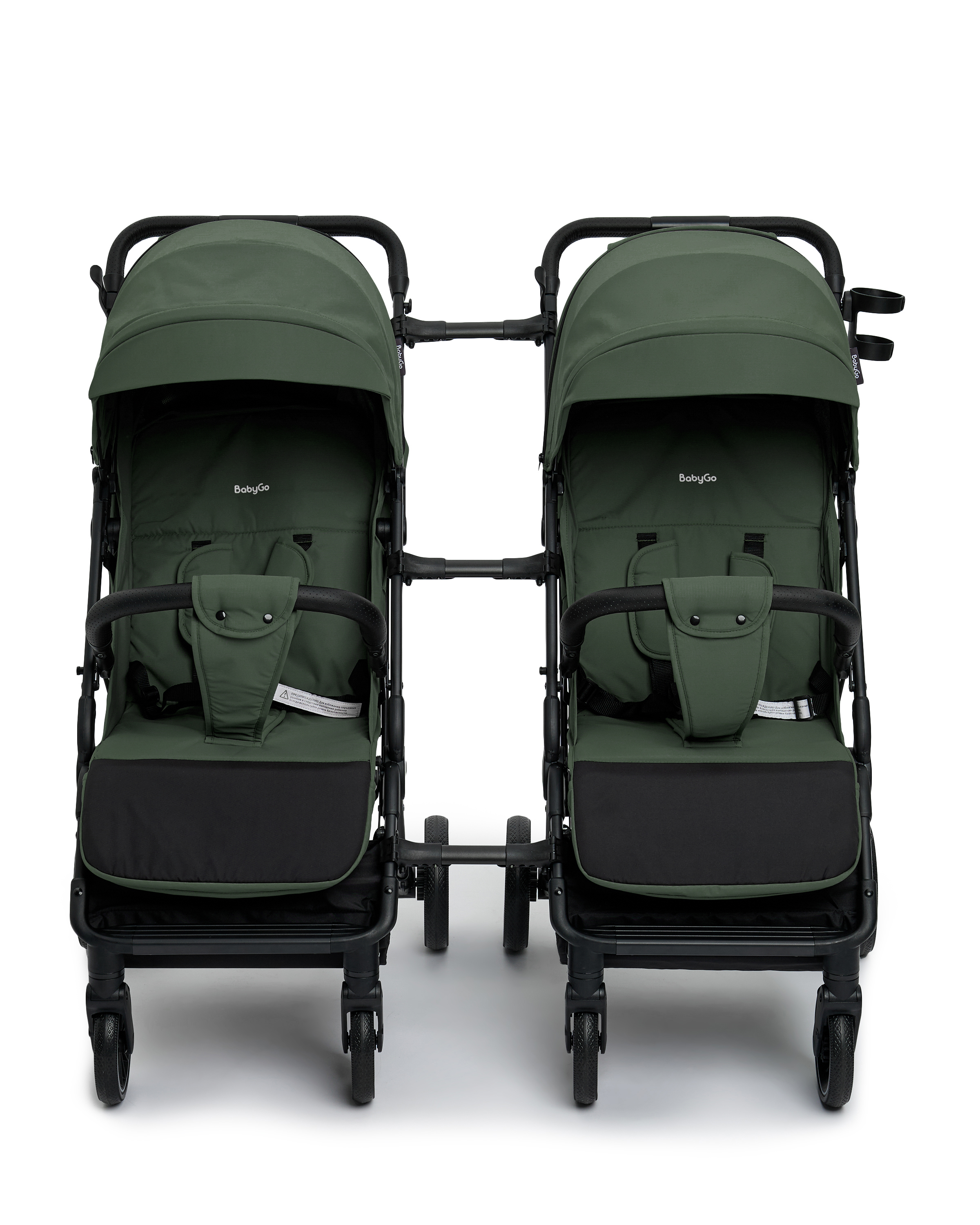 Коляска прогулочная BabyGo Roady Plus зеленый - фото 25