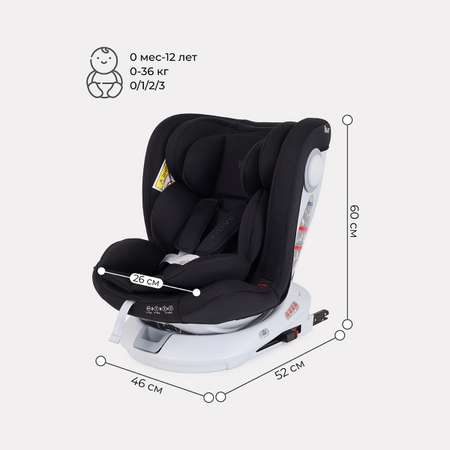 Автокресло Rant Drive Active Line Black Isofix 0+/1/2/3 (0-36 кг)