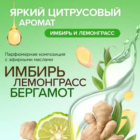 Освежители воздуха SYNERGETIC нейтрализатор запахов Имбирь и лемонграсс