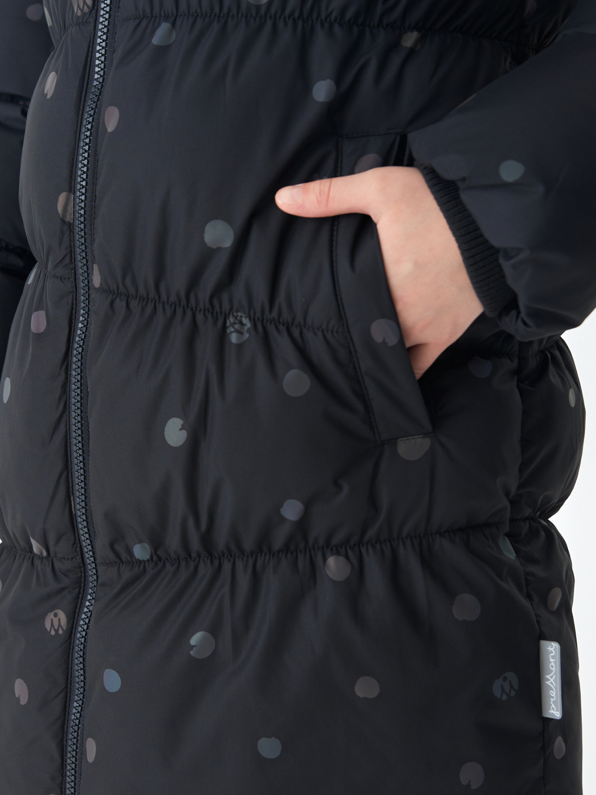 Пальто Premont WP91351REFLBLACK - фото 10