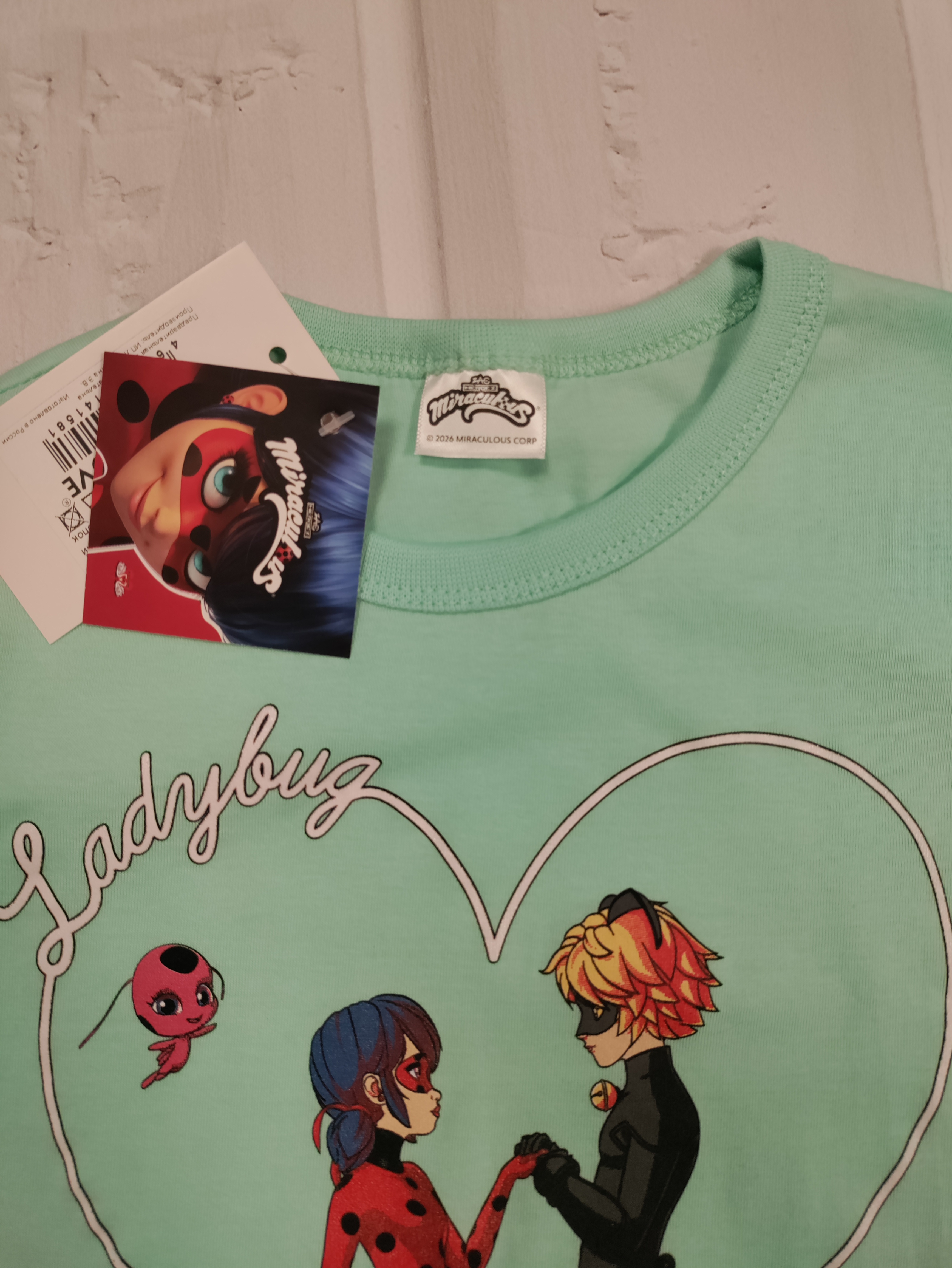 Футболка Леди Баг и Супер Кот 33717Ф - фото 3