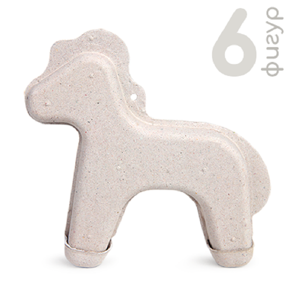 Набор для творчества ШАР-ПАПЬЕ Заготовка Лошадка роспись красками - фото 1