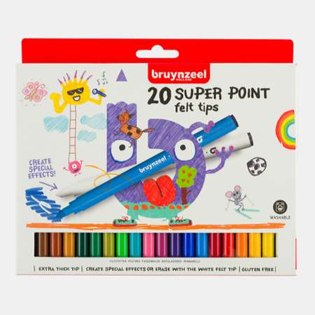 Фломастеры Bruynzeel 20 цв.