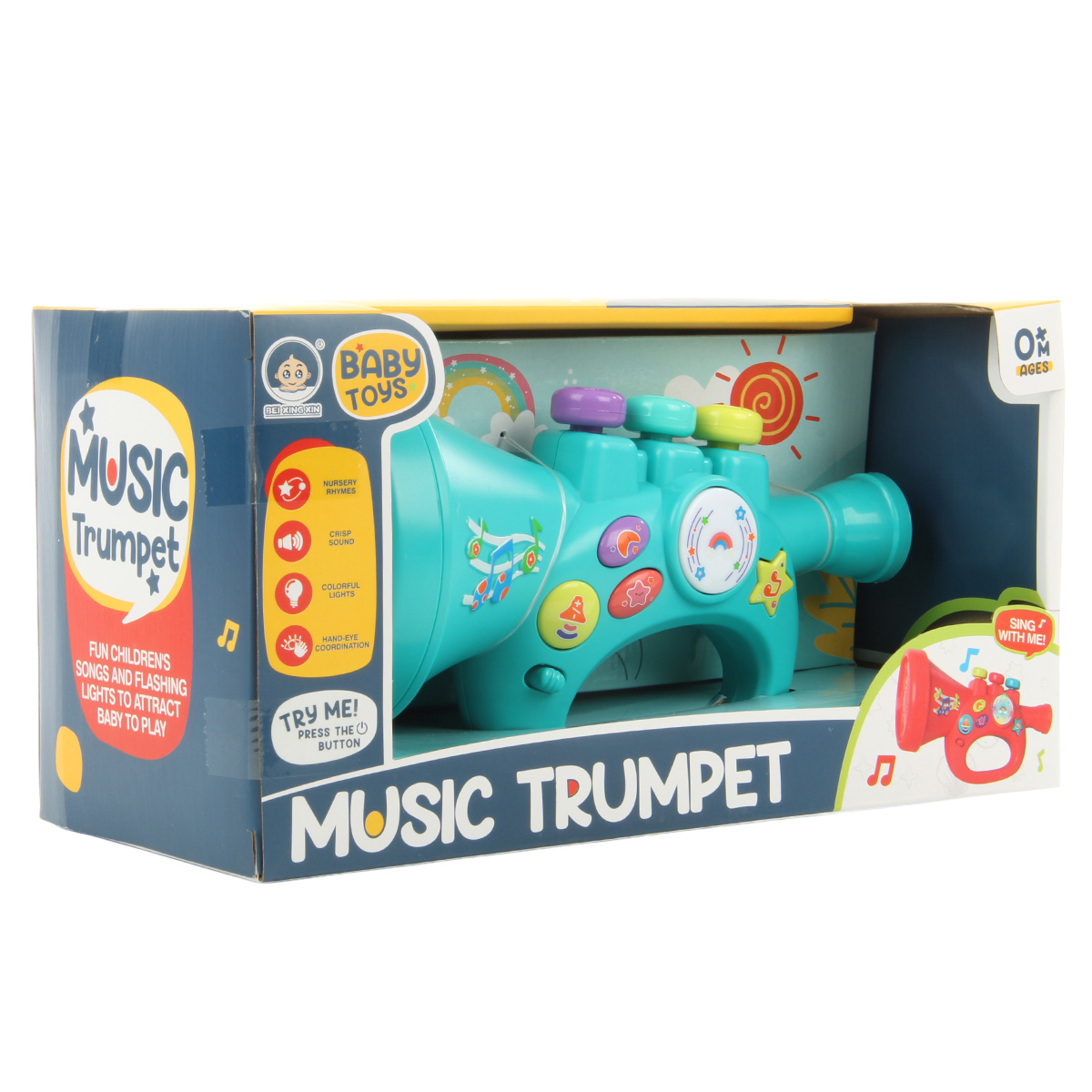 Игрушка музыкальная Veld Co труба - фото 7