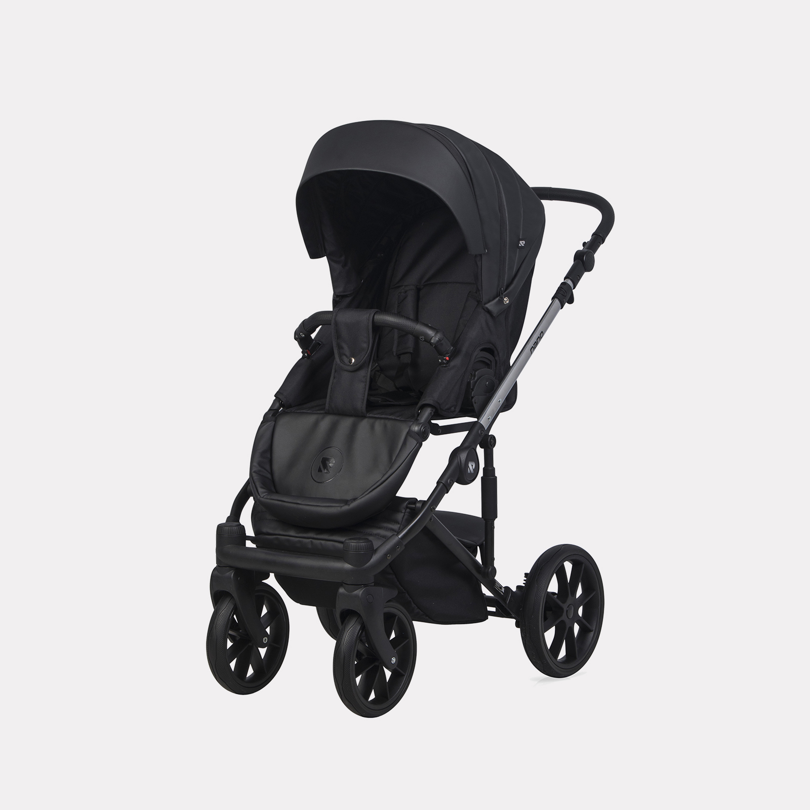 Коляска 2в1 Riko Nano Thermo черный - фото 5