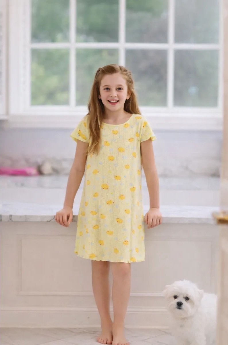 Сорочка ночная Mark Formelle (Марк Формэль) 577724/уточки на желтом - фото 1