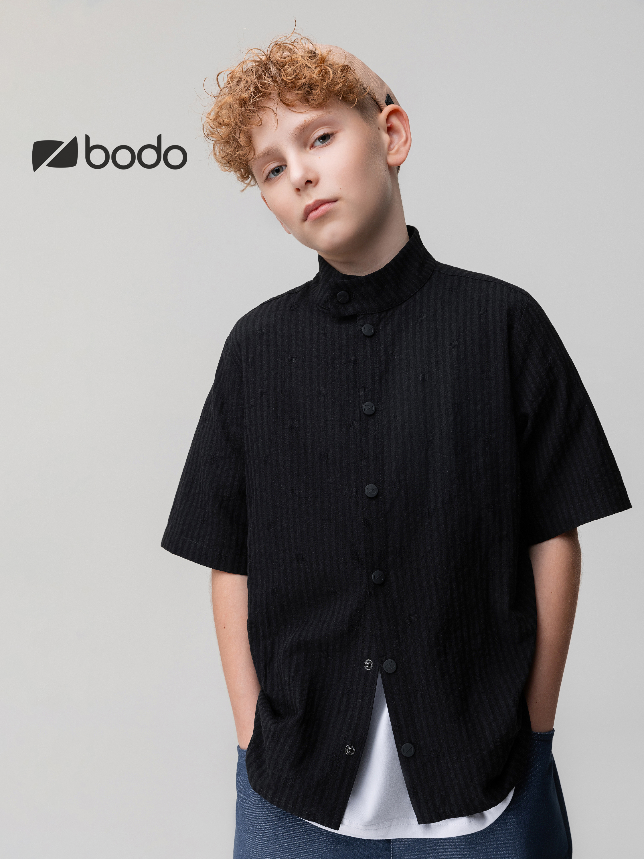 Рубашка Bodo 38-75MU_черный - фото 3