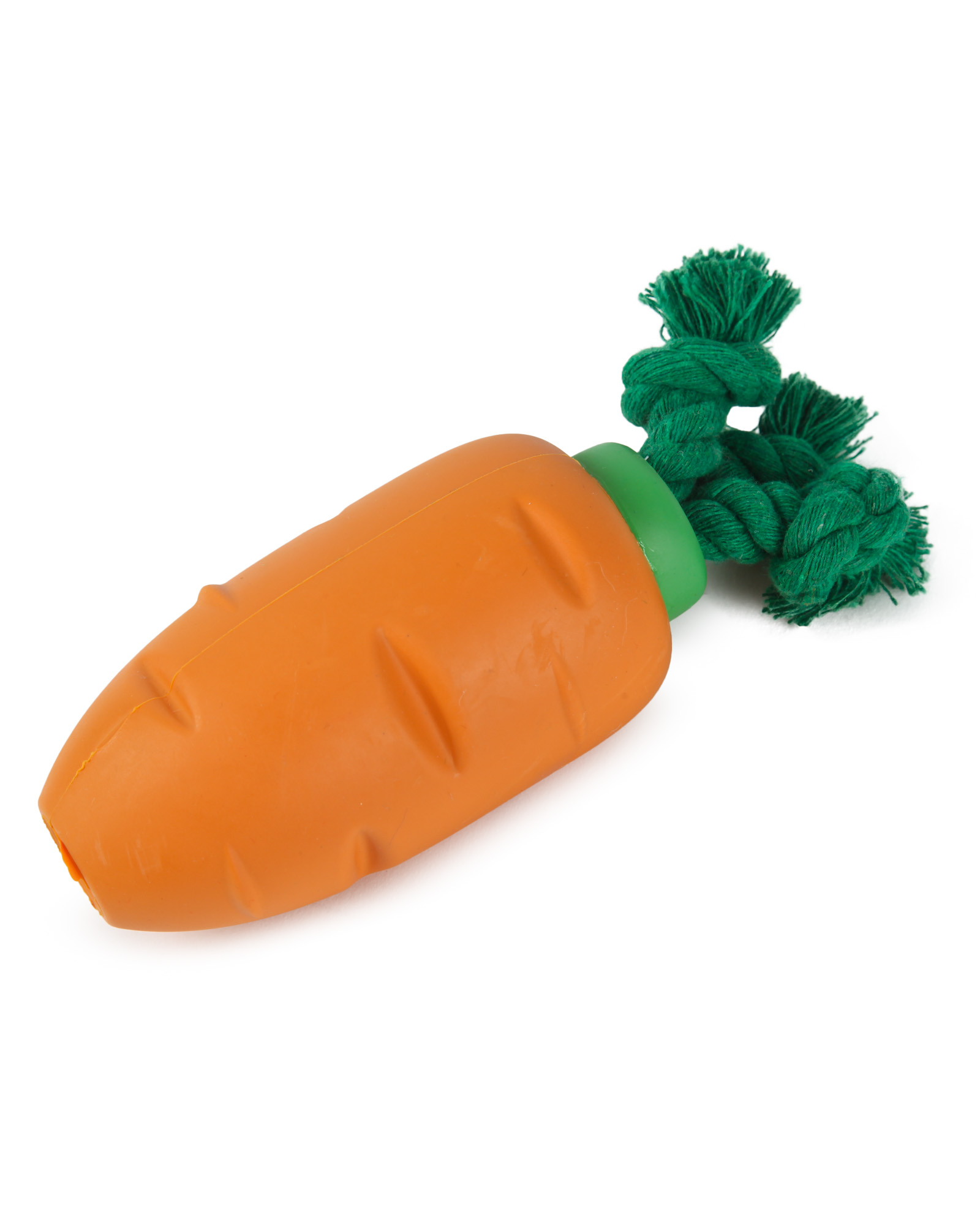 Изображение товара Игрушка для собак Barbaks Морковь с ботвой - безопасная и яркая для активных питомцев