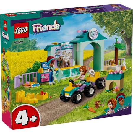 Конструктор LEGO Friends Ветклиника сельскохоз животных блочный