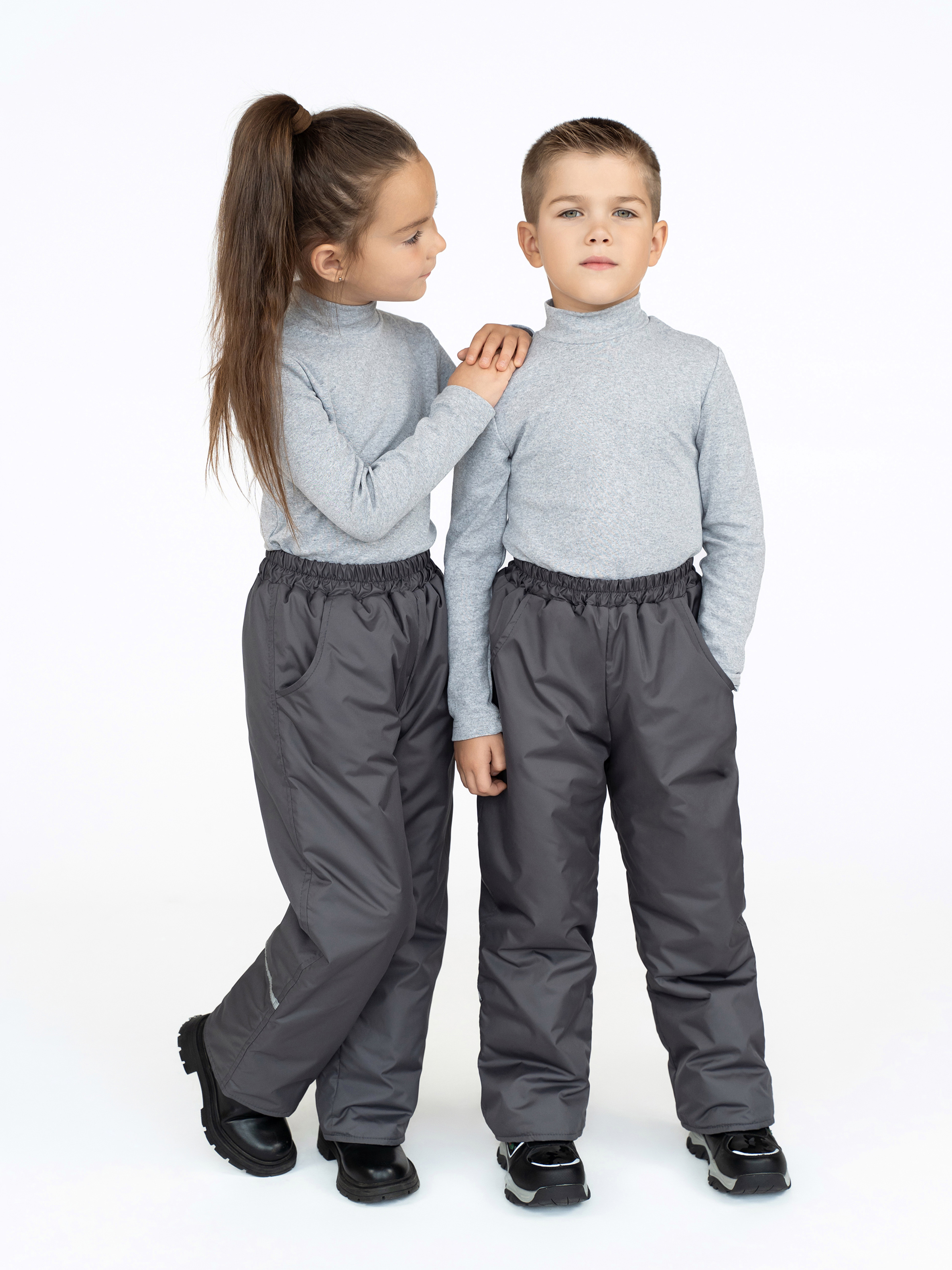 Брюки Arctic kids 10-003/1 серый - фото 24