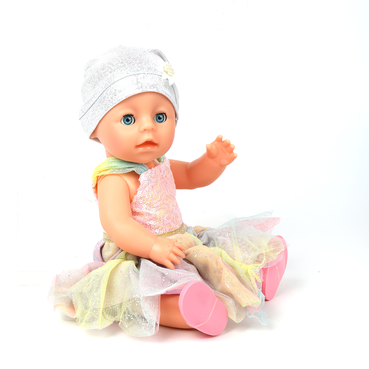 Кукла пупс Карапуз высота 30 см 388510 - фото 3