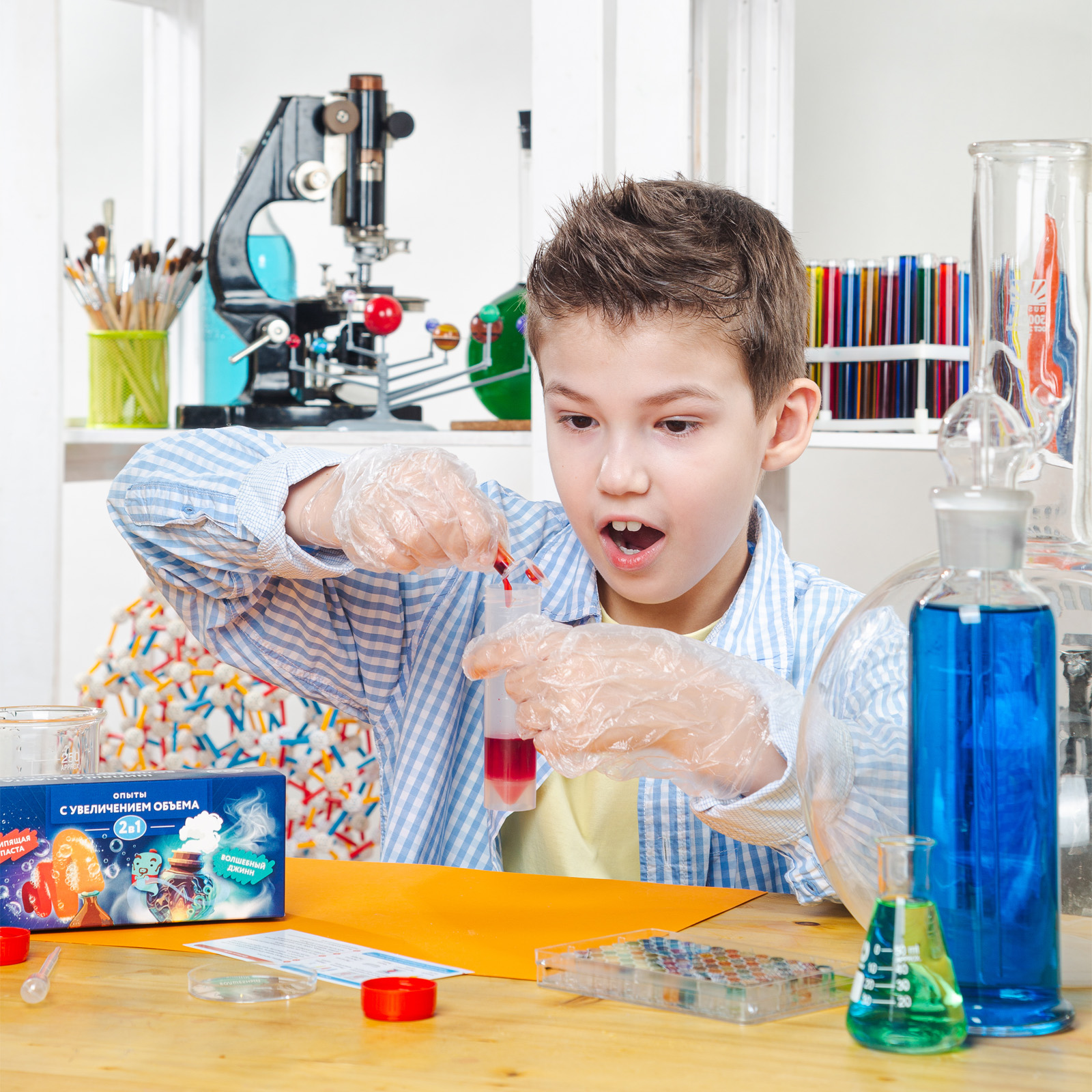 Набор для опытов WOW! HOW? Волшебный джинн. Шипящая паста - фото 2