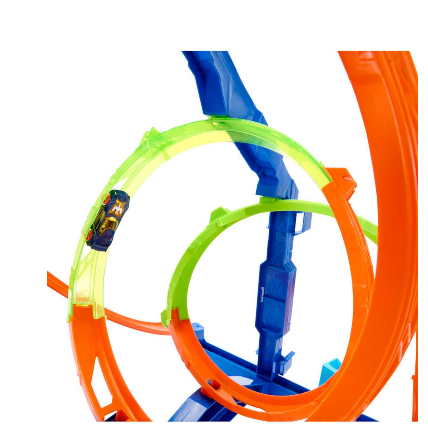 Трек Hot Wheels Action Corkscrew Twist HMX41 - фото 5