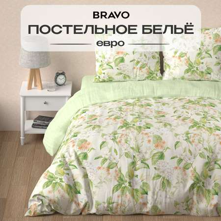 Комплект постельного белья BRAVO Collection евро 4 предм.