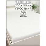 Простыня Wellness Бобы 200 x 214 см 1 шт.