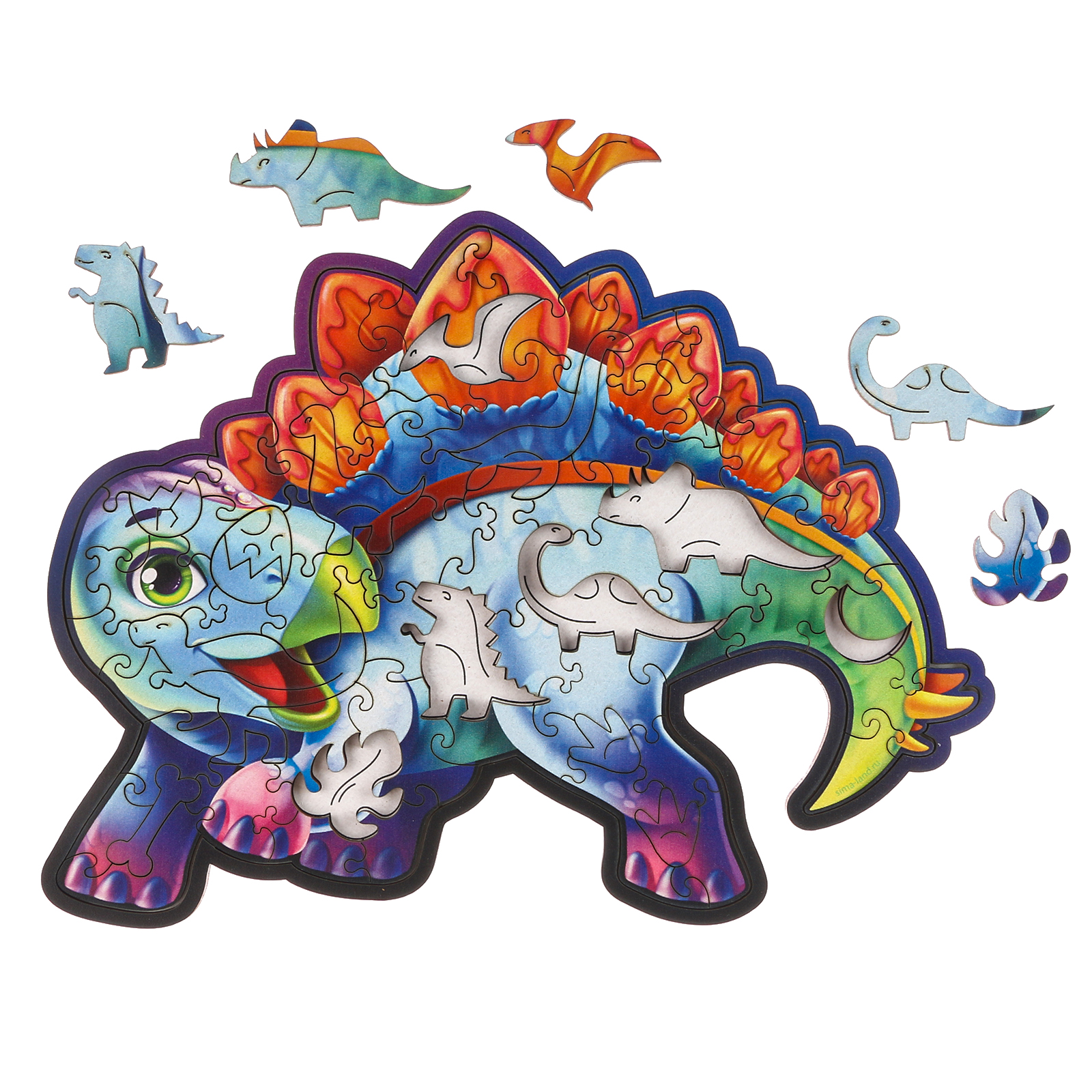 Настольная игра Лесная мастерская Стегозавр - фото 2